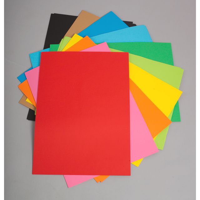 Tonpapper storsats A2 110g 250/fp | Skola och förskola - Hobbypapper - Färgat | Kontorsexperten