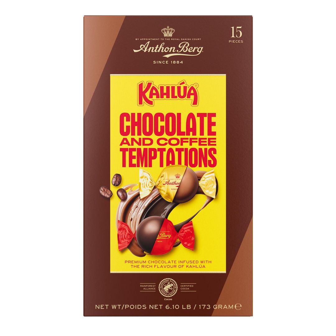 ANTHON BERG Choklad Kahlua Temptation 173g | Kök och servering - Ätbart - Godis och choklad | Kontorsexperten