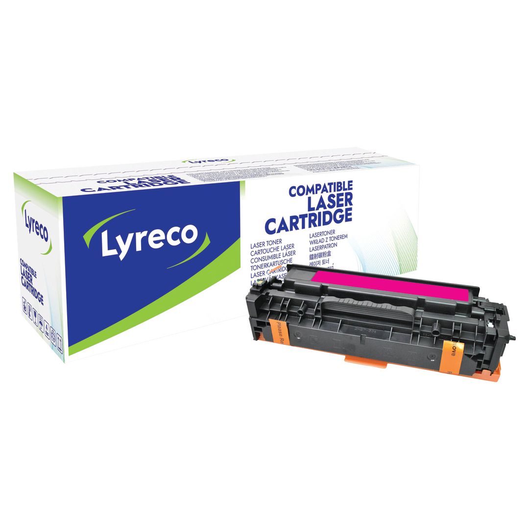 LYRECO Toner HP CE413A Magenta | Toner och bläck - Tonerkassetter - Toner Lyreco | Kontorsexperten