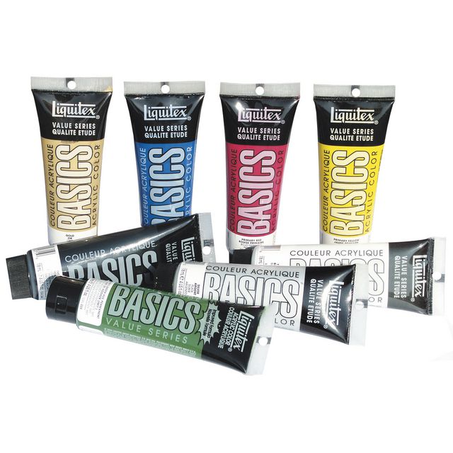 Akrylfärg Liquitex 118mlx8 färger | Skola och förskola - Målarfärg och tillbehör - Akrylfärg | Kontorsexperten