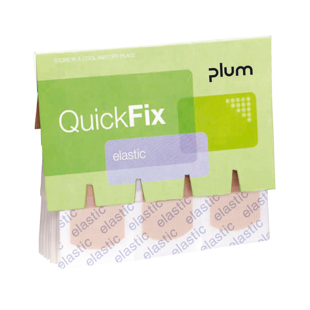 PLUM Plåster Quick Fix Refill 45/fp | Skyddsutrustning - Första Hjälpen - Förband och Refill | Kontorsexperten