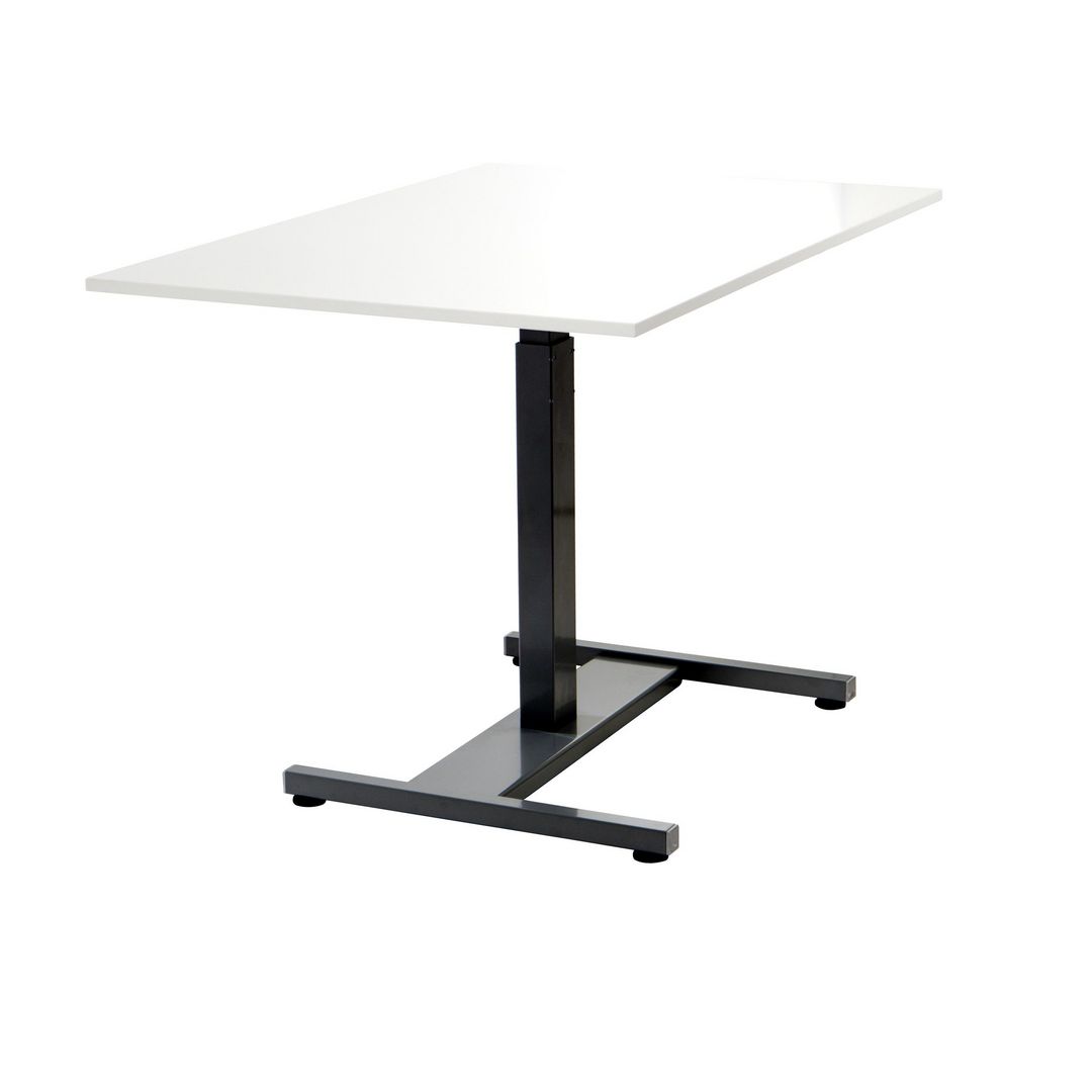 LANAB DESIGN Ergofunk E1 Enpelarstativ El svart | Kontorsmöbler och inredning - Bord och hurtsar - Bordsskiva | Kontorsexperten