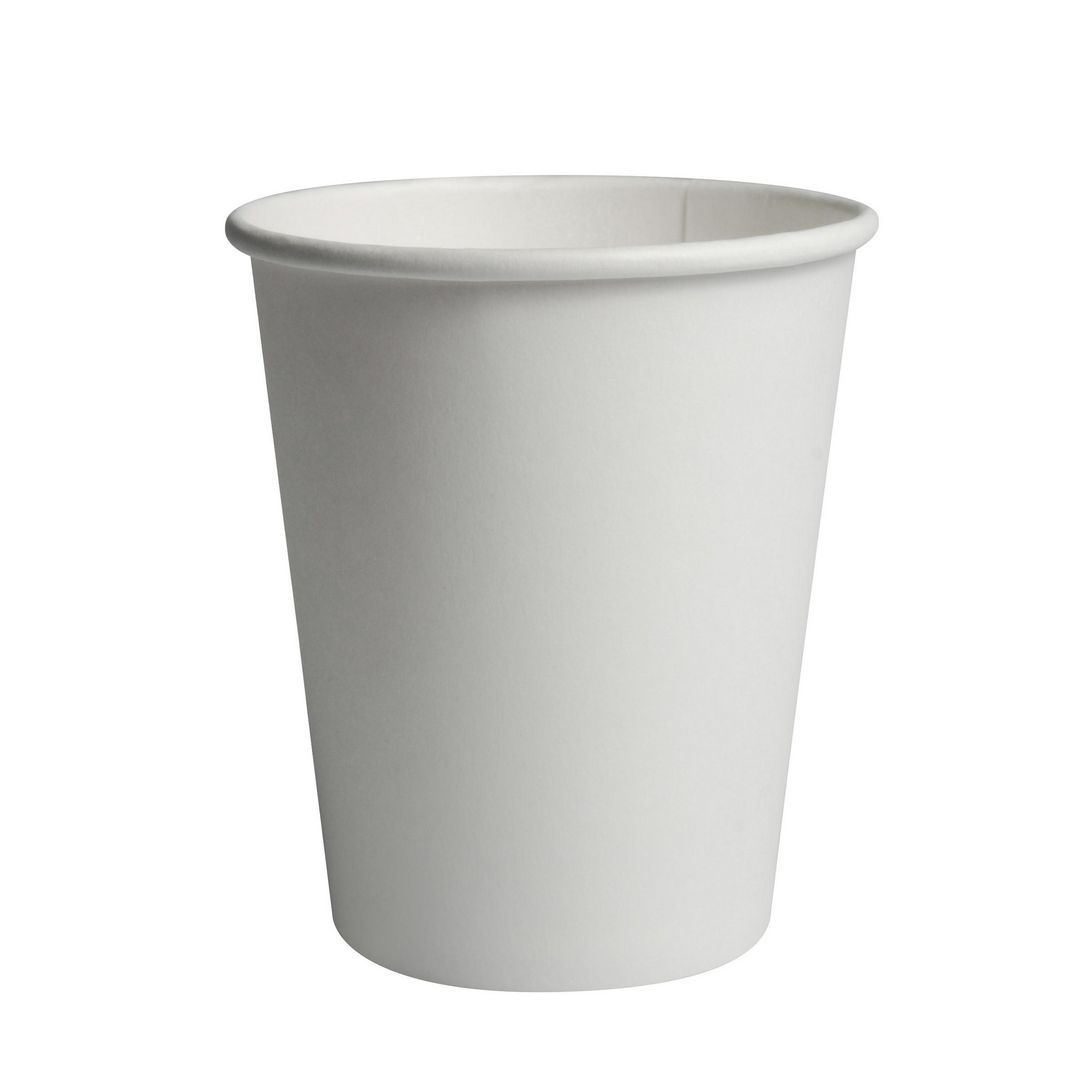 PAPSTAR Pappersbägare 24cl vit 50/fp | Kök och servering - Engångsartiklar - Pappersbägare | Kontorsexperten