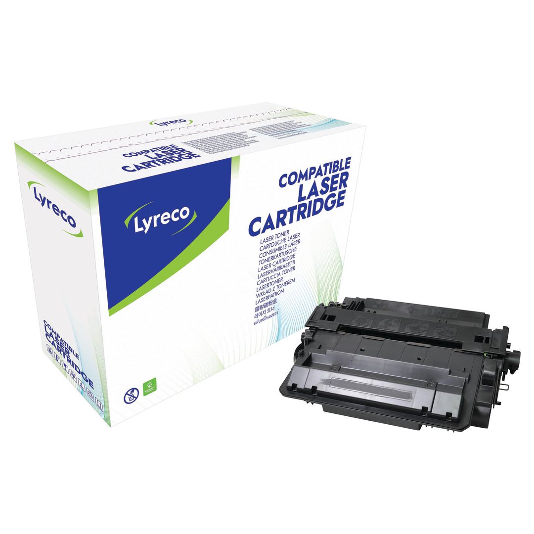 LYRECO Toner HP CE255X/724H 12,5K svart | Toner och bläck - Tonerkassetter - Toner Lyreco | Kontorsexperten
