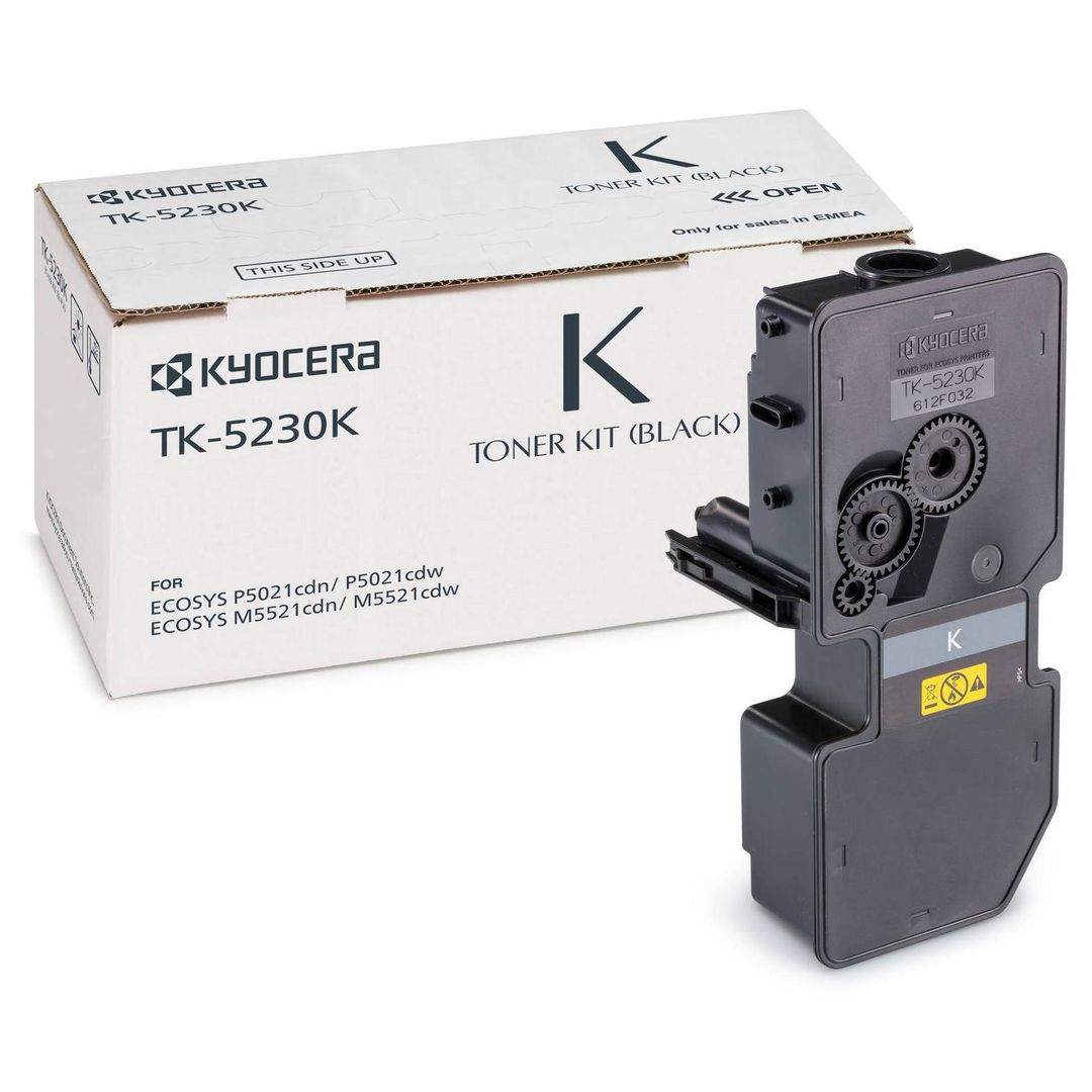 KYOCERA Toner TK-5230K 2,6K svart | Toner och bläck - Tonerkassetter - Toner Kyocera | Kontorsexperten