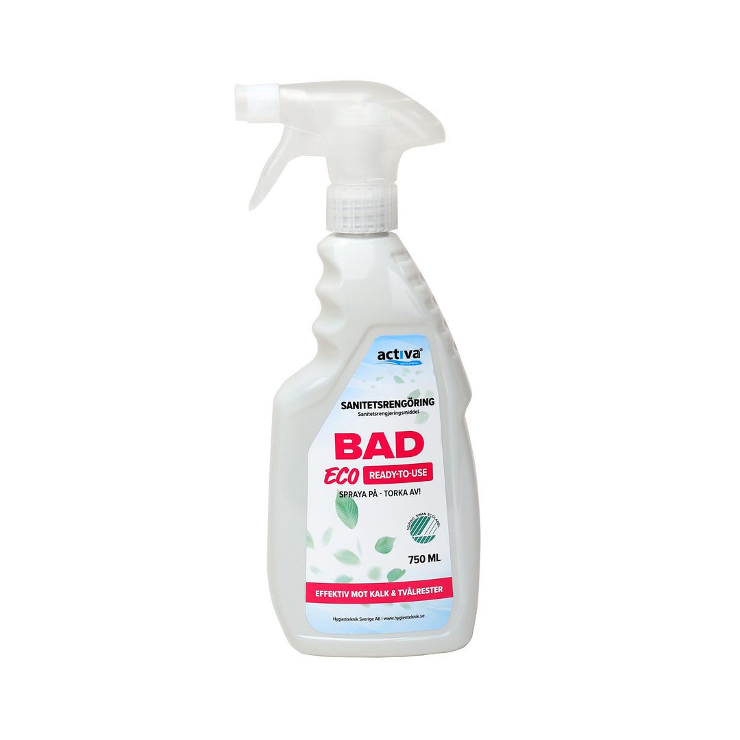 ACTIVA WC-rent Bad Eco 750ml | Städ och hygien - Rengöringsmedel - Sanitetsrent | Kontorsexperten