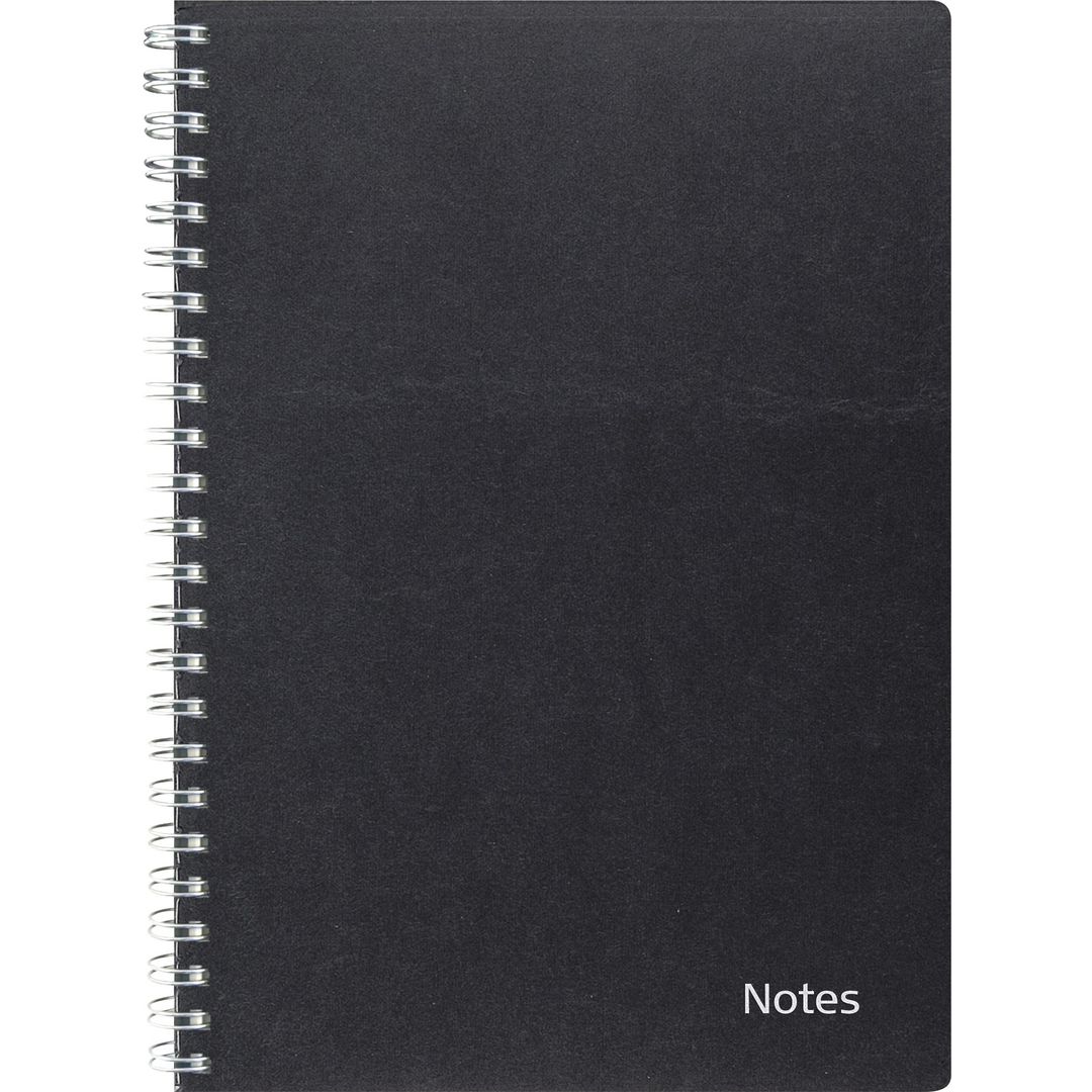 Burde Anteckningsbok A5 kartong svart-6125 | Almanackor och kalendrar - Veckokalendrar - Små veckokalendrar | Kontorsexperten