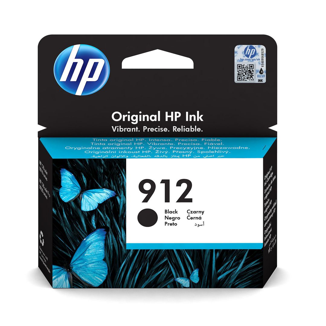 HP 912 bläckpatron, svart , 8,29 ml | Toner och bläck - Bläckpatroner - Bläckpatroner HP | Kontorsexperten