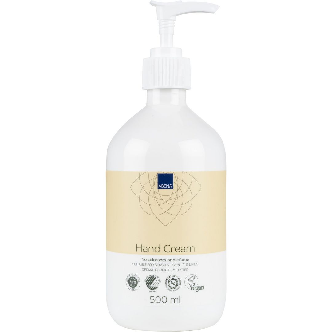 ABENA Hudlotion, 24 % fett, pumpflaska, 500ml | Städ och hygien - Tvål och hygien - Hand- och hudcremer | Kontorsexperten