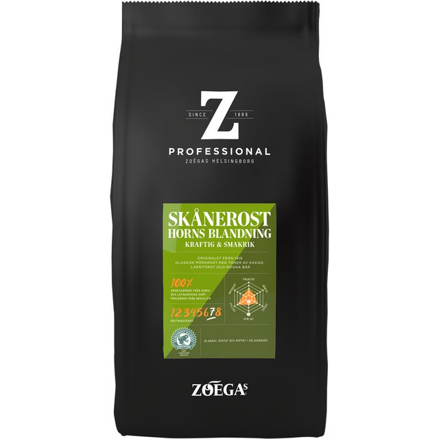 ZOEGAS Kaffe Sk&aring;nerost B&ouml;nor 750g