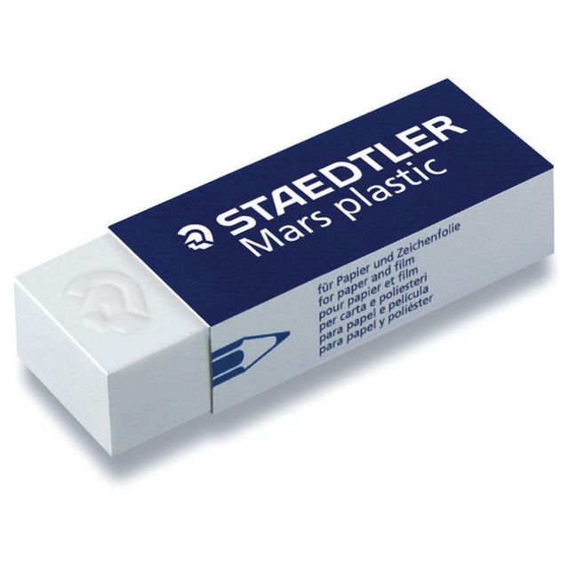 STAEDTLER MARS Radergummi Mars Plastic latexfritt 65 x 23 x 13mm 20/fp | Skola och förskola - Pennor och tillbehör - Radergummi | Kontorsexperten