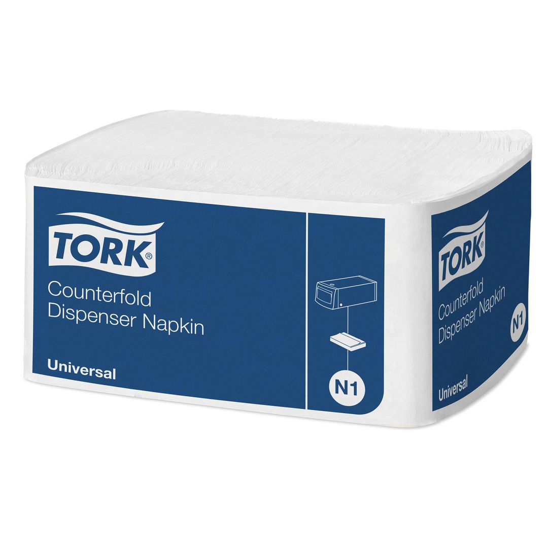 TORK Servett Uni N1 1-lag 33x30 7200/krt | Kök och servering - Servetter och dukar - Dispenserservetter | Kontorsexperten