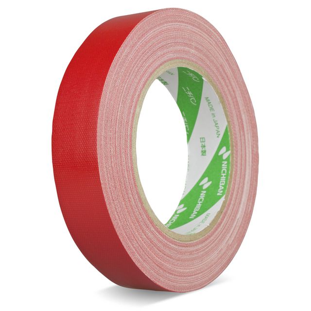 NICHIBAN Vävtejp 19mmx25m röd | Emballage och lagerutrustning - Packtejper - Väv- och Silvertejp | Kontorsexperten