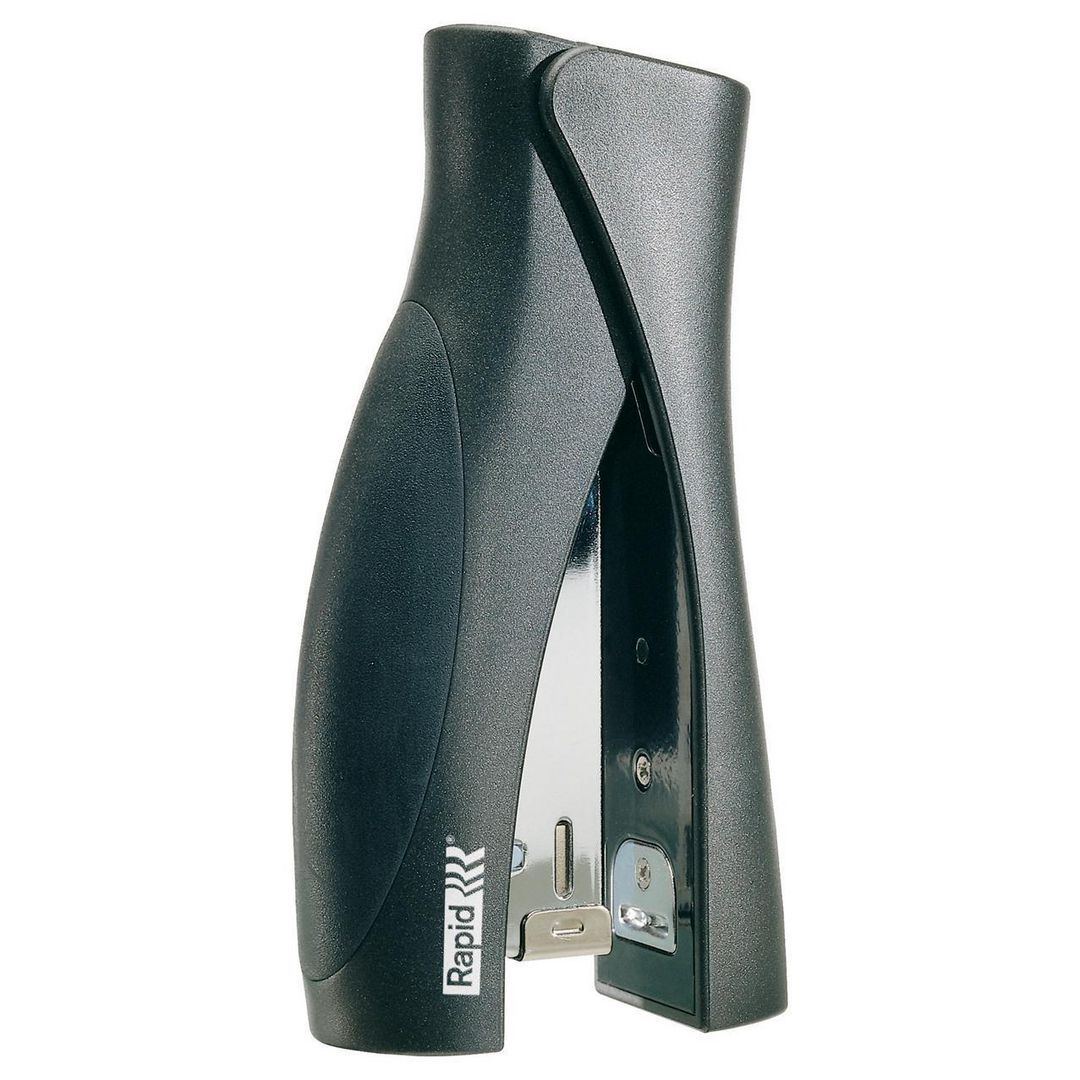 RAPID Häftapparat Ultimate StandUp F20 NXT, 20 ark, svart | Kontorsmaterial - Till skrivbordet - Häftapparater - Manuella | Kontorsexperten