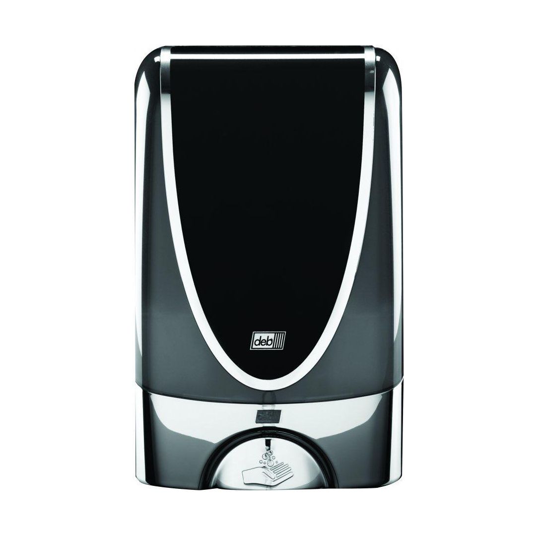DEB Dispenser TouchF Ultra Black Silverline | Städ och hygien - Tvål och hygien - Hygiensystem - Deb | Kontorsexperten