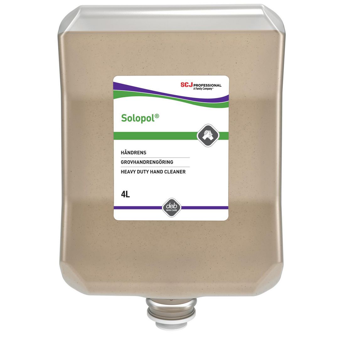 DEB Grovtvål Solopol 4L | Städ och hygien - Tvål och hygien - Grovtvål | Kontorsexperten