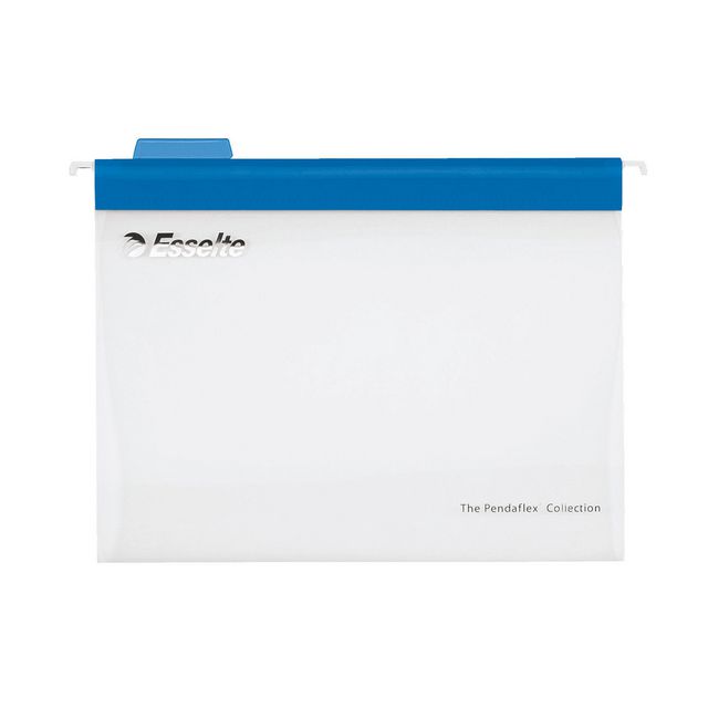 Esselte Hängmappar EasyView blå 10/fp | Kontorsmaterial - Mappar och plastfickor - Hängmappar | Kontorsexperten