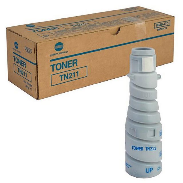 Konica Minolta Toner, TN-211, svart, singelförpackning, 8938415 | Toner och bläck - Tonerkassetter - Toner Konica Minolta | Kontorsexperten