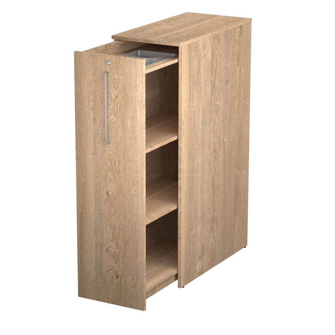 DENORD DESIGN 3xA4 sidoskåp vänster ek | Kontorsmöbler och inredning - Skåp och hyllor - Förvaringsskåp | Kontorsexperten