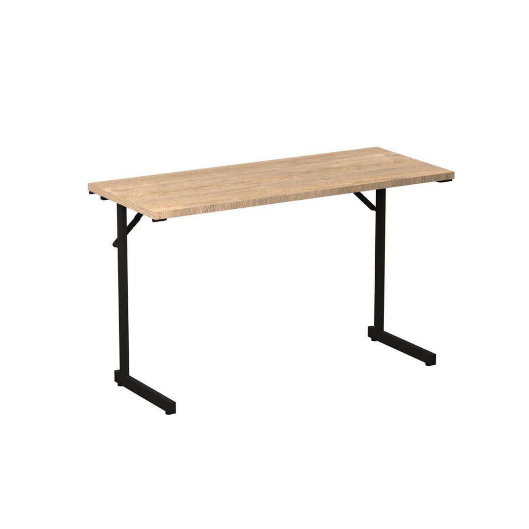 DENORD DESIGN Fällbord 1200x500x715x18 ek/svart | Kontorsmöbler och inredning - Bord och hurtsar - Fällbord | Kontorsexperten