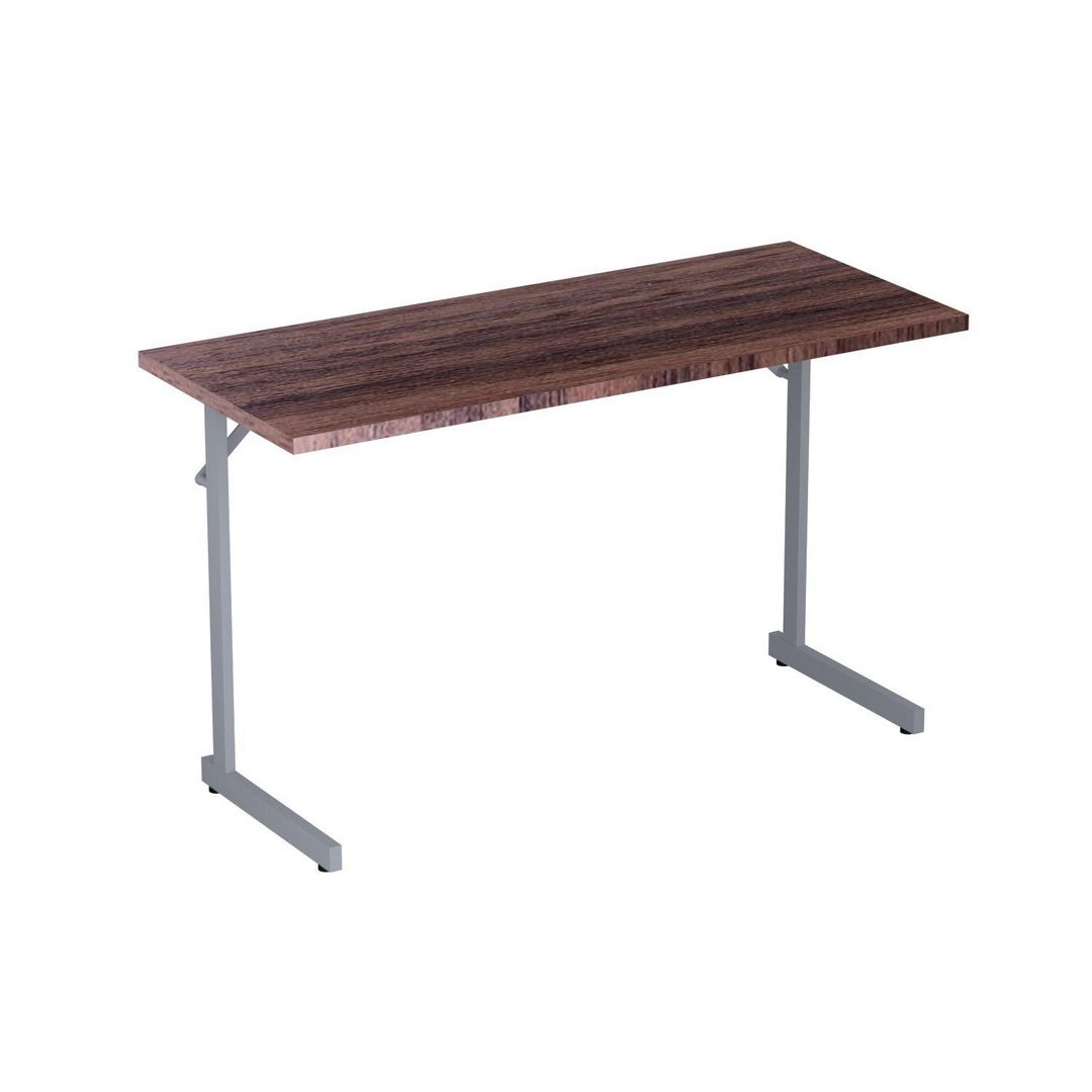 deNord Design Fällbord 1200x500x715x18 valnöt/silv | Kontorsmöbler och inredning - Bord och hurtsar - Fällbord | Kontorsexperten