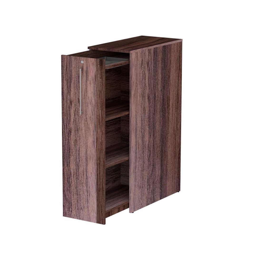 DENORD DESIGN 3xA4-sidoskåp vänster valnöt | Kontorsmöbler och inredning - Skåp och hyllor - Förvaringsskåp | Kontorsexperten