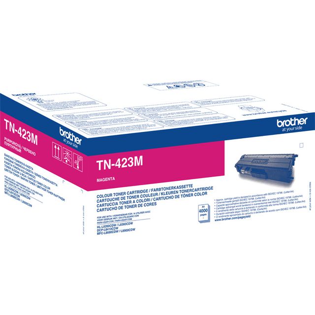 BROTHER Toner TN423M Magenta | Toner och bläck - Tonerkassetter - Toner Brother | Kontorsexperten