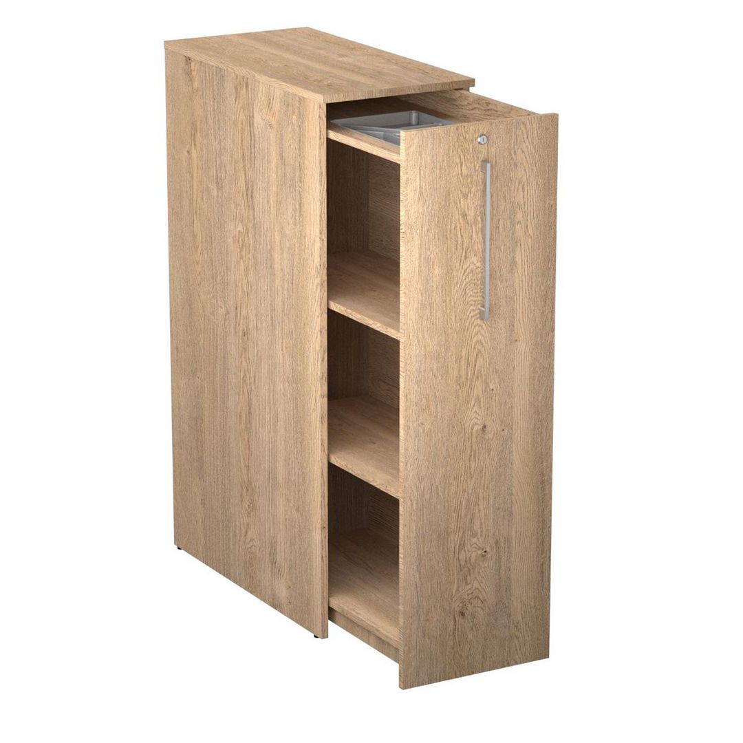 DENORD DESIGN 3xA4 sidoskåp höger ek | Kontorsmöbler och inredning - Skåp och hyllor - Förvaringsskåp | Kontorsexperten