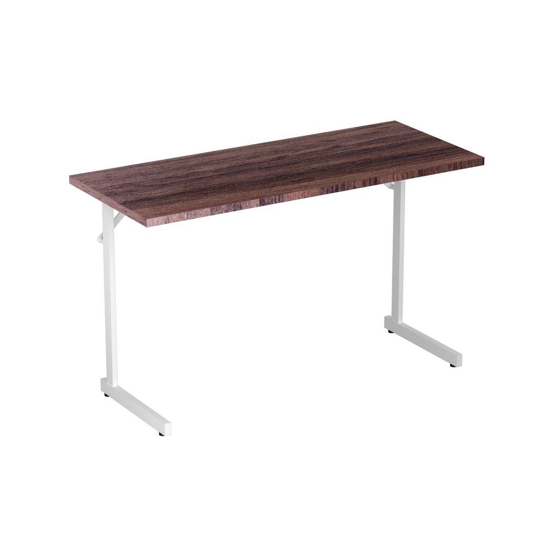 deNord Design Fällbord 1200x500x715x18 valnöt/vit | Kontorsmöbler och inredning - Bord och hurtsar - Fällbord | Kontorsexperten