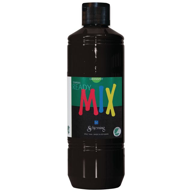 Readymix Svanenmärkt 500ml svart | Skola och förskola - Målarfärg och tillbehör - Readymix | Kontorsexperten