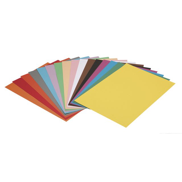 Dekorationskartongsats 16/fp | Skola och förskola - Hobbypapper - Kartong | Kontorsexperten