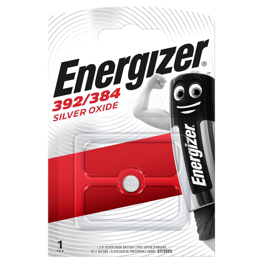 ENERGIZER Batteri Silveroxid 392/384 | Kontorsmaskiner - Batterier - Knappcellsbatterier | Kontorsexperten