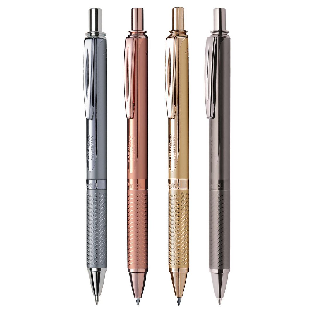 PENTEL Gelpenna EnerGel Sterling 0,7 silver | Kontorsmaterial - Pennor - Gelpennor | Kontorsexperten