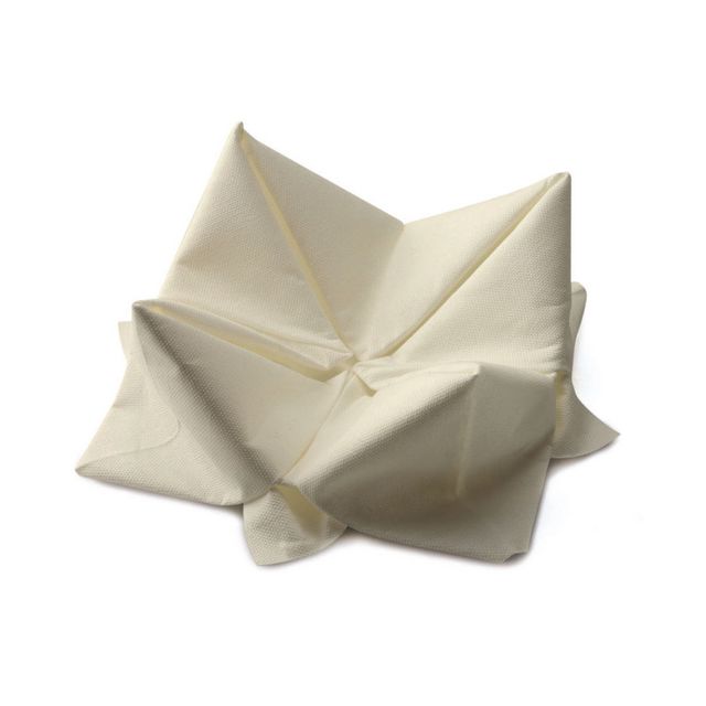 DUNI Servett 3-lagers, enfärgad, ¼-vikt, 33 cm, champagne 125/fp | Kök och servering - Servetter och dukar - Servett - 3-lagers | Kontorsexperten