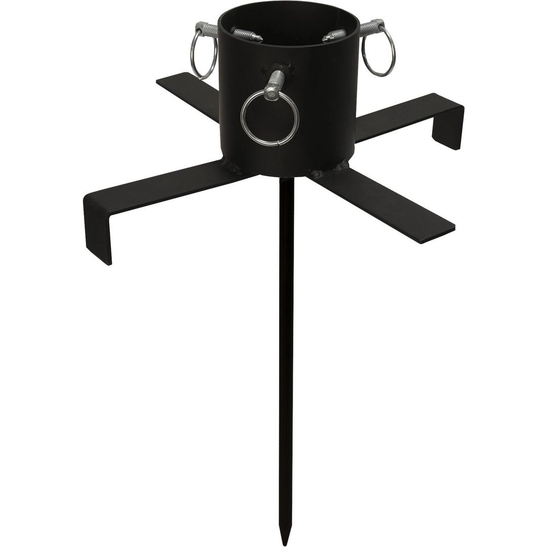 STAR TRADING Julgransfot utomhus 47x36cm svart | Kontorsmöbler och inredning - Lampor och belysning - Dekorationsbelysning | Kontorsexperten