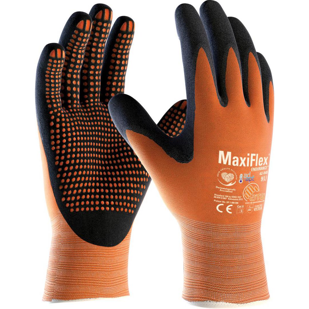 MAXIFLEX Arbetshandske Endurance AdApt 42-848 8 | Skyddsutrustning - Skyddshandskar - Montagehandskar | Kontorsexperten