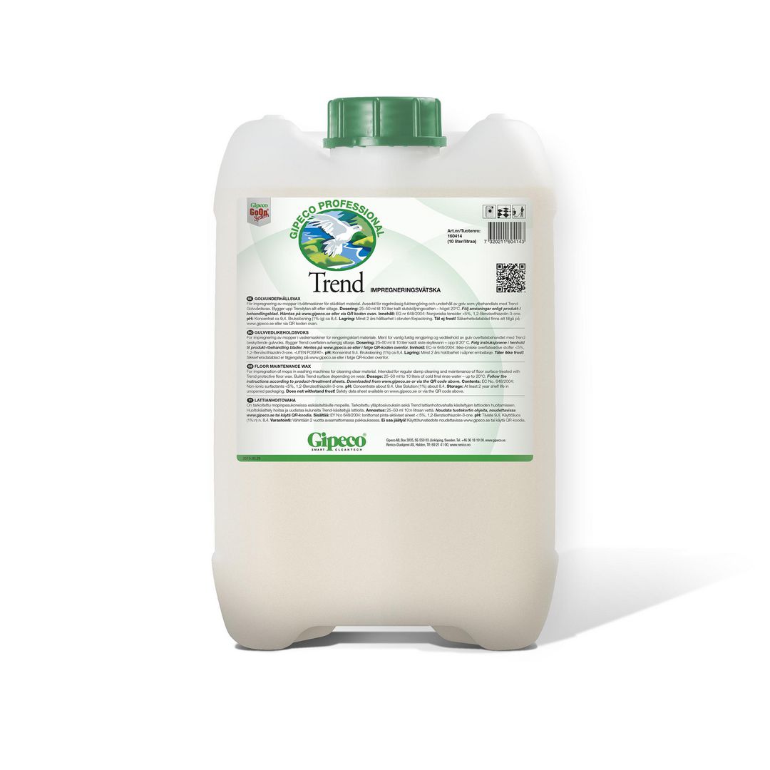 GIPECO Impregnering Trend 10L | Städ och hygien - Golvunderhåll - Impregneringsmedel | Kontorsexperten
