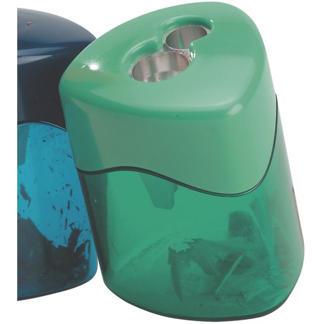 M+R Pennvässare 958 dubbel behållare | Skola och förskola - Pennor och tillbehör - Pennvässare | Kontorsexperten