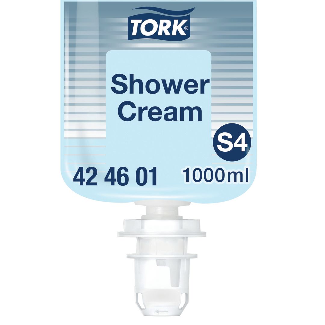 TORK Duschcreme S4 Unisexdoft 1L | Städ och hygien - Tvål och hygien - Duschtvål och Shampoo | Kontorsexperten