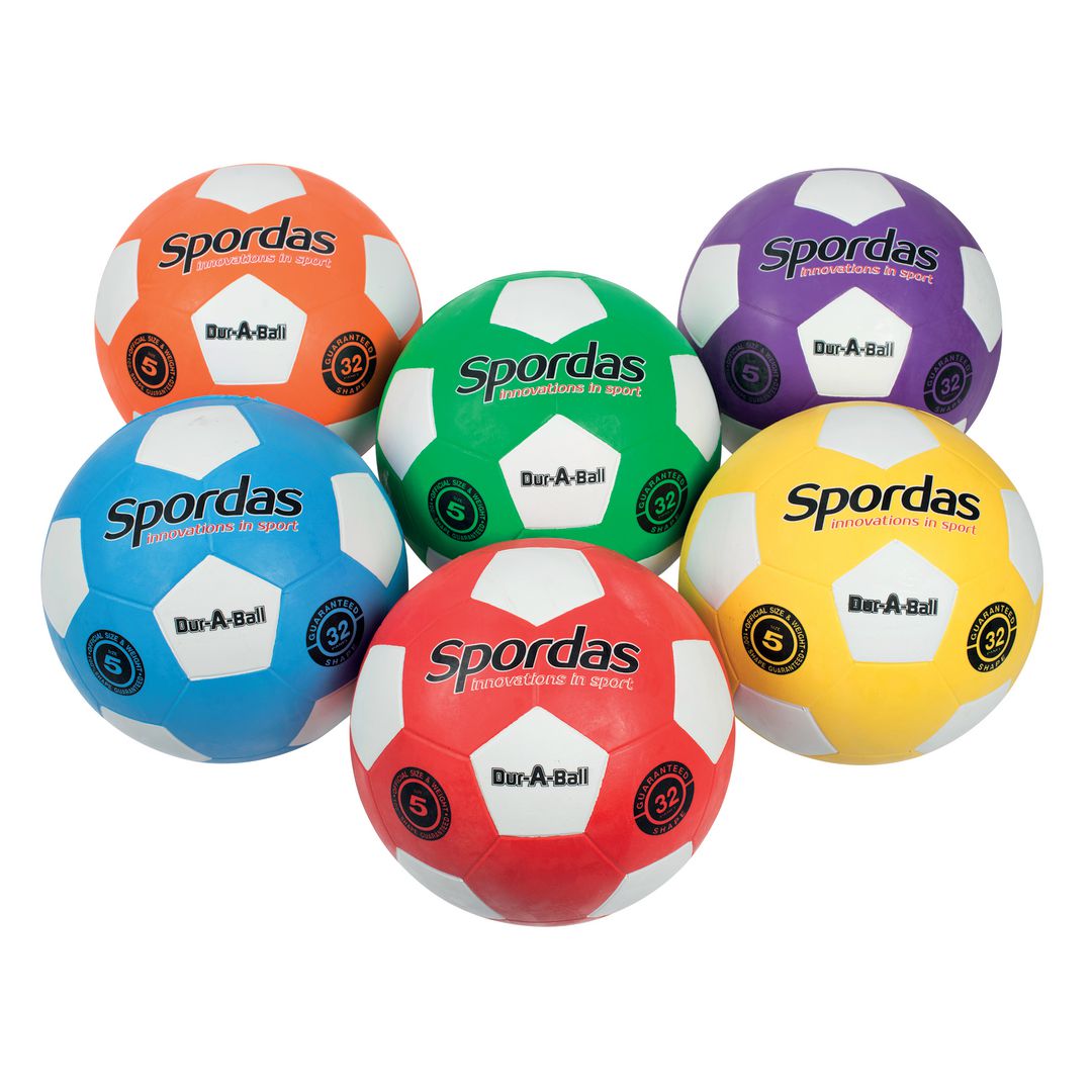 Fotbollsset Stl4 olika färger 6/fp | Skola och förskola - Idrott, hälsa och rörelse - Fotboll | Kontorsexperten