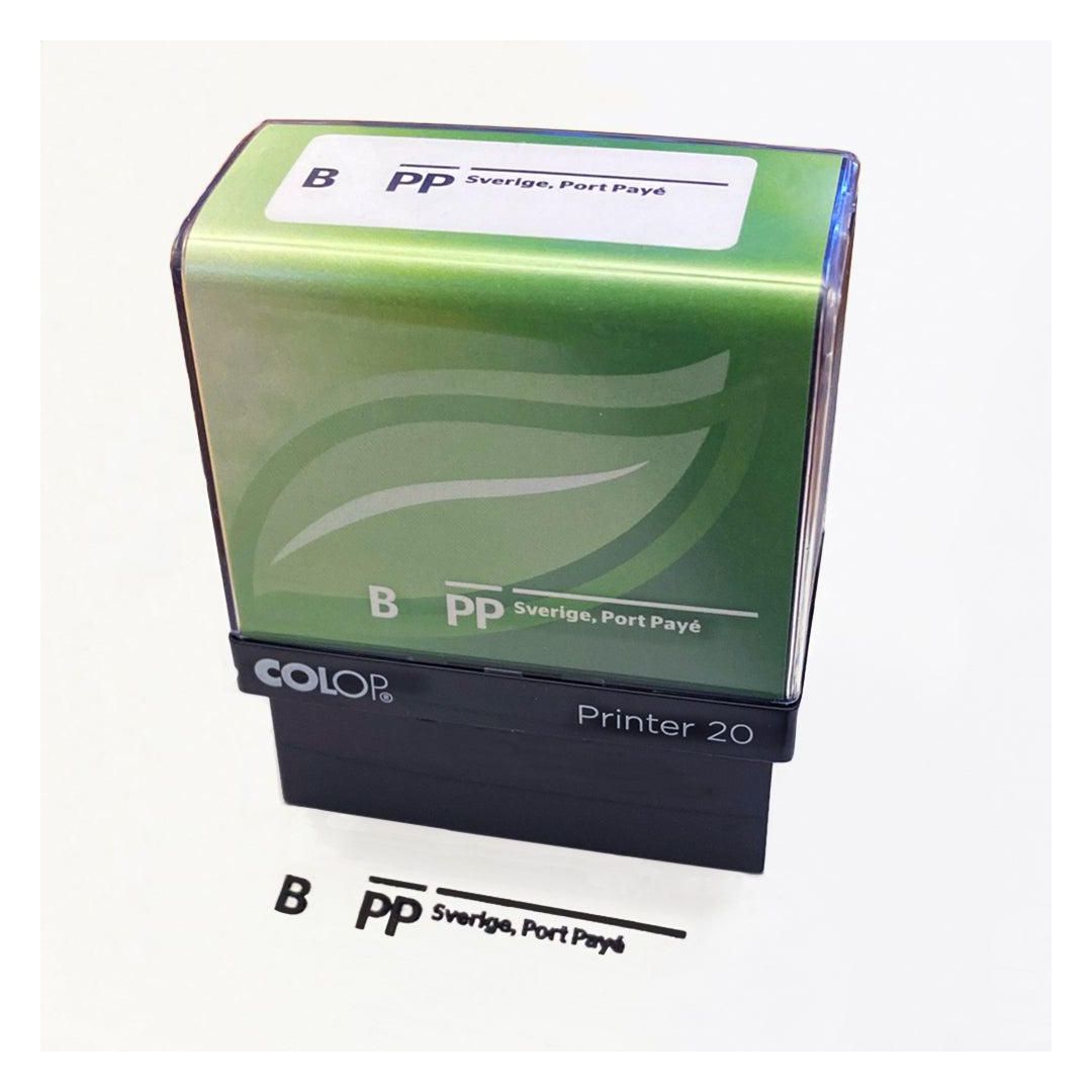COLOP Stämpel standardtext: B porto Betalt | Kontorsmaterial - Till skrivbordet - Stämplar | Kontorsexperten