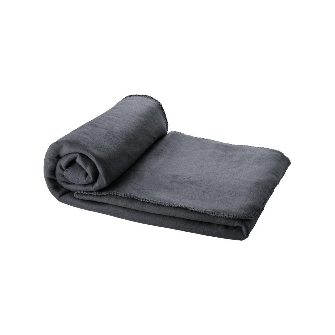 BULLET Fleecepläd Huggy I påse mörkgrå | Skolmöbler och inredning - Vila och sova - Sängar, madrasser och tillbehör | Kontorsexperten
