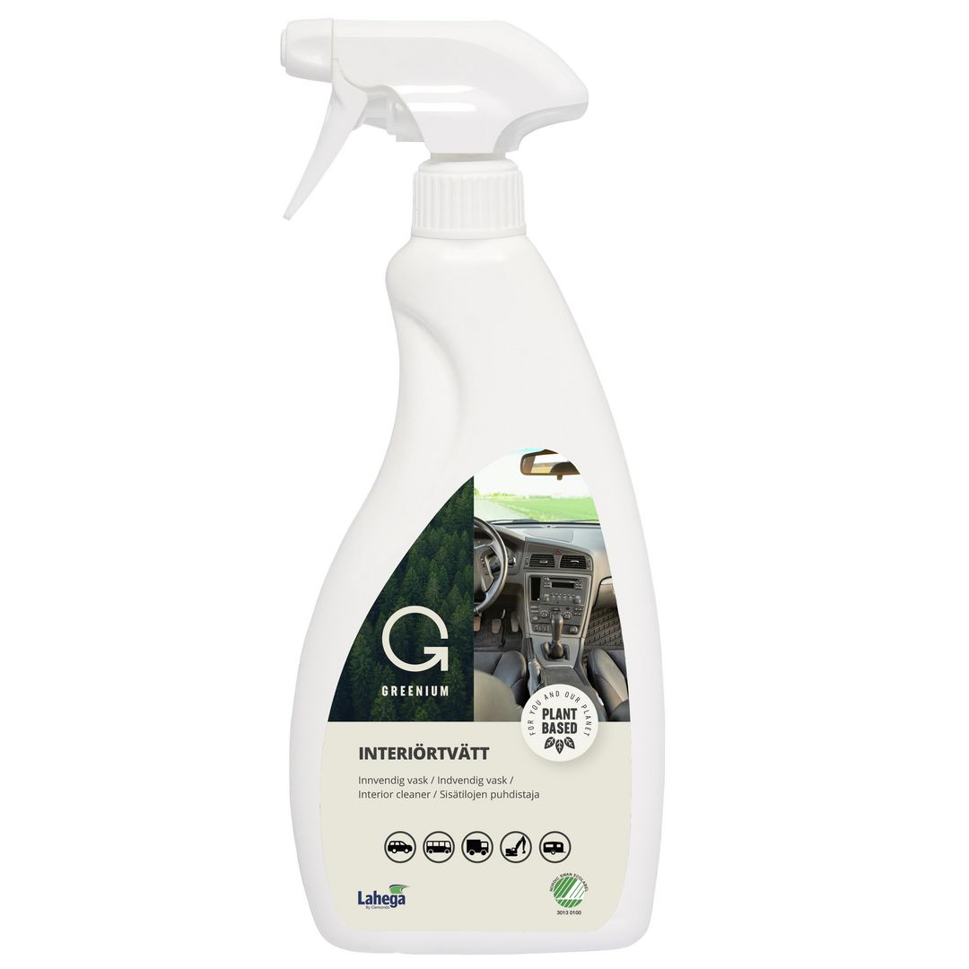 LAHEGA Interiörtvätt Greenium 750ml | Städ och hygien - Rengöringsmedel - Specialrengöring | Kontorsexperten