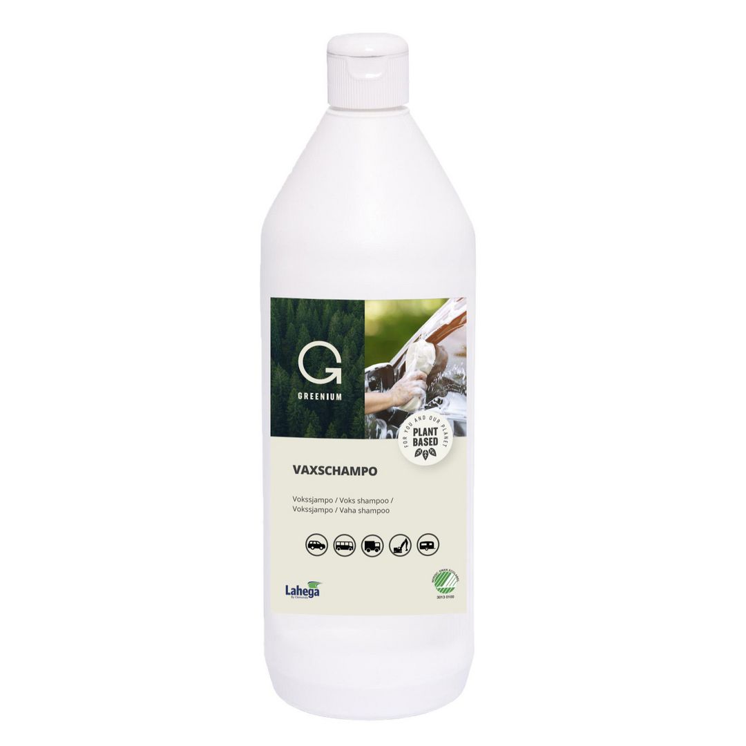 LAHEGA Vaxschampo Greenium 500ml | Städ och hygien - Rengöringsmedel - Specialrengöring | Kontorsexperten