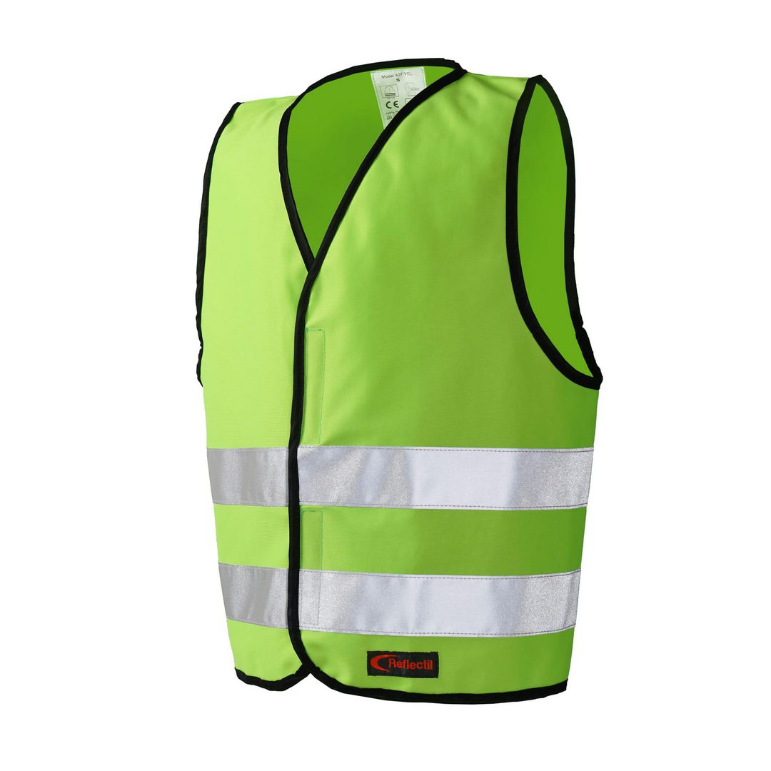 REFLECTIL Reflexväst med Kardborre M grön | Skola och förskola - Idrott, hälsa och rörelse - Västar, reflexer och promenadrep | Kontorsexperten