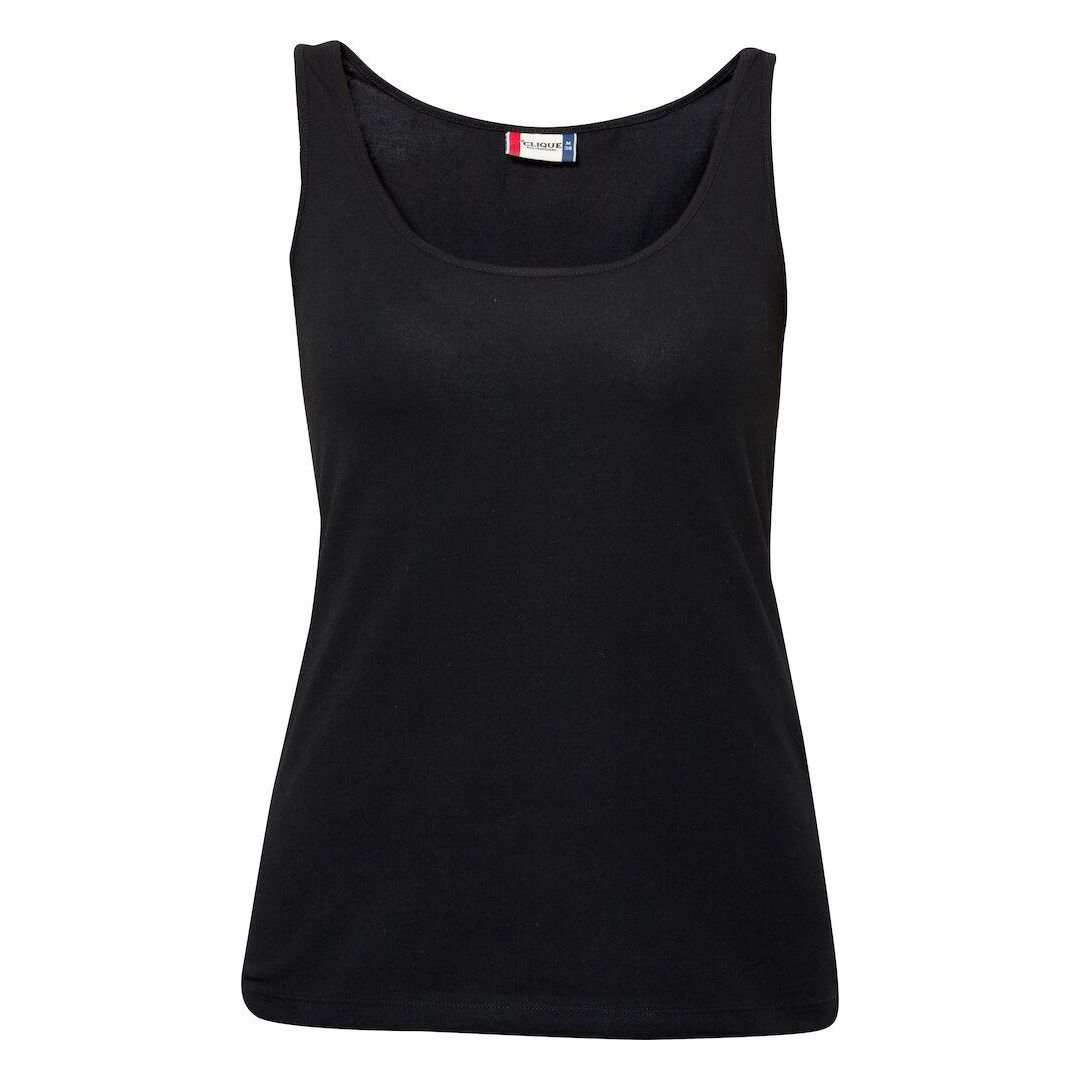 CLIQUE Linne Carolina dam svart L | Arbetskläder - Arbetströjor - T-shirts | Kontorsexperten