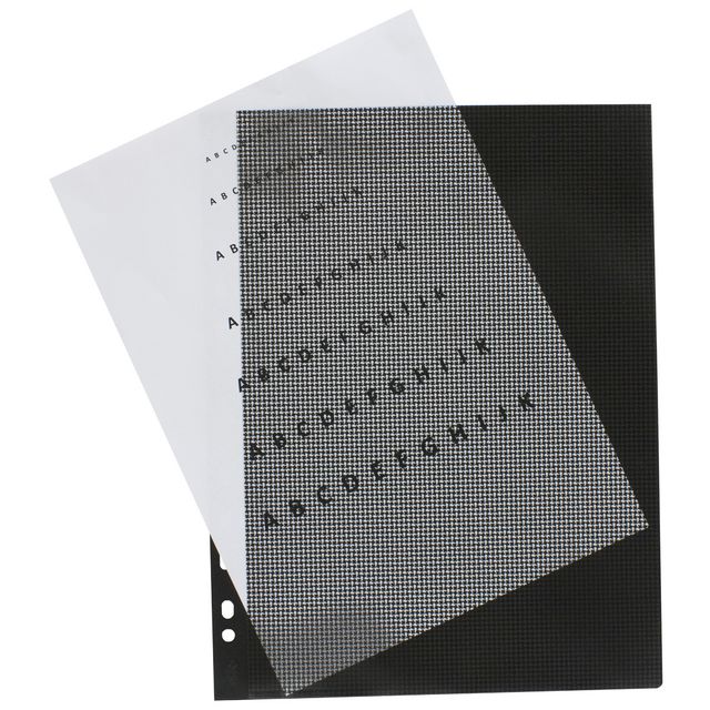 Säkerhetsficka Security A4 PP Svart | Kontorsmaterial - Mappar och plastfickor - Mappar övriga | Kontorsexperten