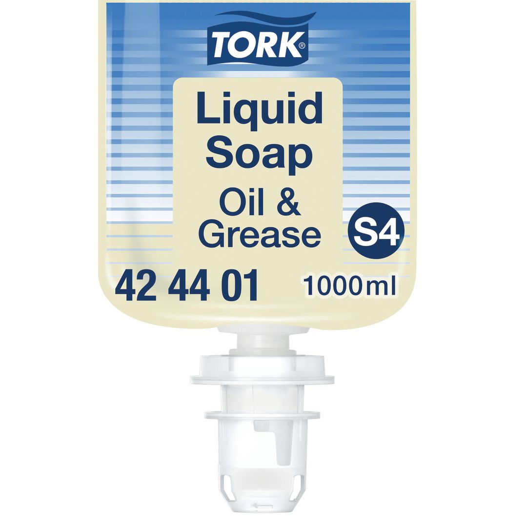 TORK Industritvål olja och fett S4 1l | Städ och hygien - Tvål och hygien - Hygiensystem - Tork | Kontorsexperten