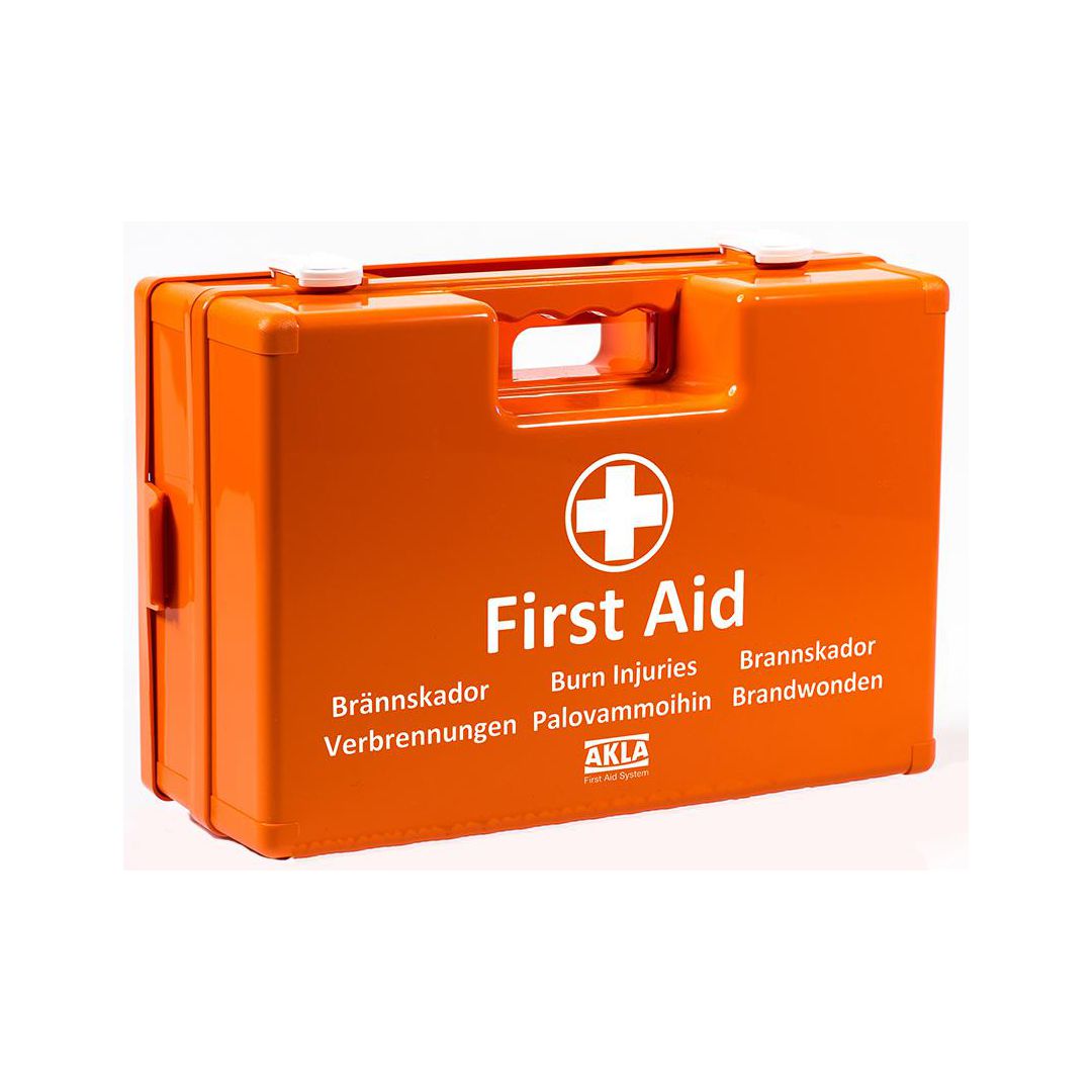 AKLA Brännskadelåda stor For burns | Skyddsutrustning - Första Hjälpen - Brännskada | Kontorsexperten