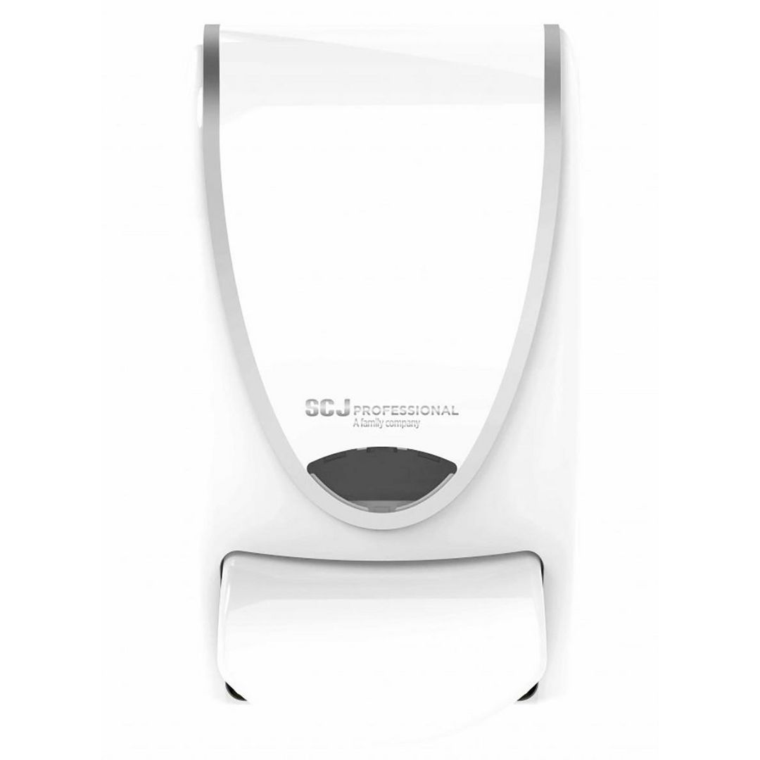 DEB Dispenser White Silverline 1L | Städ och hygien - Tvål och hygien - Hygiensystem - Deb | Kontorsexperten
